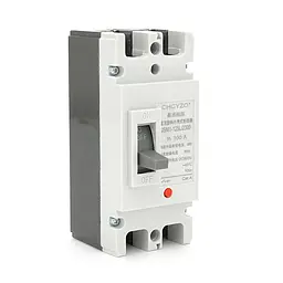 Двополюсний автомат постійного струму CHCYZO JSM1-125L/2300, 100A, DC500-800V, 6kA