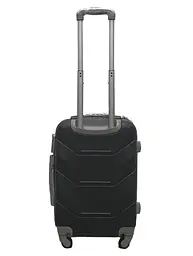 Валіза маленька S ABS-пластик Milano bag 147M 55×38×23см 45л Чорний - мініатюра 2