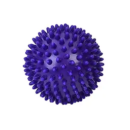 М'яч масажний MS 2096-1(Violet) розмір 7,5 см, фіолетовий