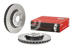 Диск гальмівний передній вентильований Mercedes Gla, Cla, A-class, B-class 11-22р Brembo (09.B807.41) - мініатюра 2