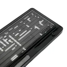 Рамка номера GUARD-Style зі склом білий катафот 1 шт Оригінал (SAK 45) - мініатюра 2