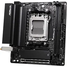 Материнська плата AsRock A620AI WIFI (A620AI WIFI) (Socket AM5, AMD A620A, Mini-ITX) - мініатюра 2