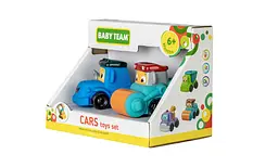 Набір іграшок Baby Team Машинки з катком 2 шт. (98603_набір з катком) - мініатюра 3
