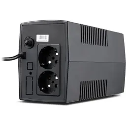 Пристрій безперебійного живлення Vinga LCD 600VA plastic case (VPC-600P) - мініатюра 3