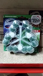 Туалетний блок для унітазу Domestos Power 5 Свіжість xвої 3 x 55 г - мініатюра 2
