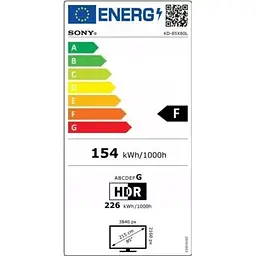 Телевізор Sony KD-85X80L - мініатюра 2