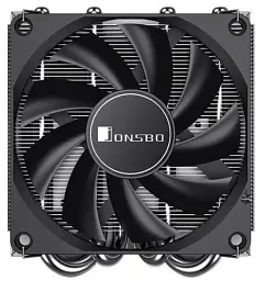 Кулер для процесора Jonsbo HP400S, Black, алюміній/мідь, 1x90 мм, для Intel 1700/1200/115x, AMD AMx/FMx, висота 40 мм - мініатюра 3