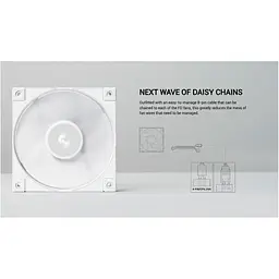 Вентилятор Deepcool FD12 WH (R-FD12-WHNPN1-G) - мініатюра 9