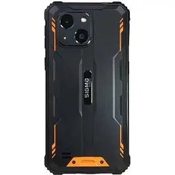 Телефон Sigma mobile X-treme PQ18 чорно-жовтогарячий - мініатюра 4