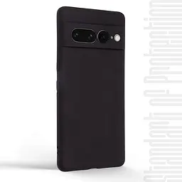 Чехол-накладка для смартфона Google Pixel 7 Pro, противоударный, силиконовый, термополиуретановый (ТПУ), с защитой камеры и корпуса, черный, защита всего корпуса, ArmorStandart (ARM87575) - мініатюра 2