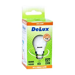 Лампочка Delux BL50N 7Вт 4100K 220В E27 (90023550) - мініатюра 2