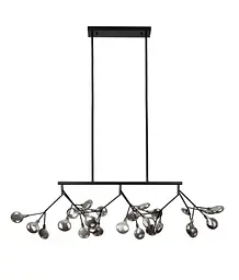 Люстра LED PETALS Levistella 918LP264-27 BK+BK