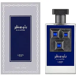Парфумована вода оригінал Lattafa Perfumes Blue Sapphire 100 мл