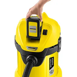 Акумуляторний пилосос Karcher WD 3 Battery (1.629-910.0) - мініатюра 4