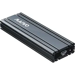 Кишеня зовнішня Maiwo K1686P для M.2 SSD NVMe (PCIe) Type-C grey - мініатюра 3