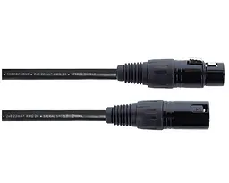 Микрофонный кабель XLR Male — XLR Female 10м Cordial EM 10 FM - мініатюра 1