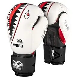 Рукавиці боксерські Phantom Athletic Fight Squad Schwarz White - 12 унцій