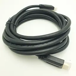 Кабель HDMI to HDMI 4K з підтримкою Ethernet UltraHD 4K шнур 3м чорний - мініатюра 4