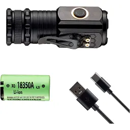 Ліхтарик DK Flashlight 908-3XPG Black [110916] - мініатюра 7