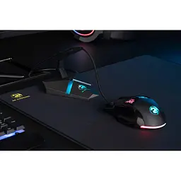 Тримач для кабелю комп'ютерної миші 2E Gamіng Scorpio (2E-MB001U) Silver - мініатюра 6