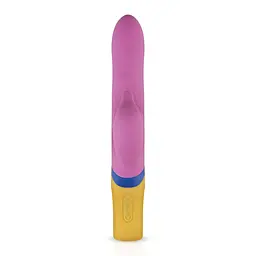 Вібратор-кролик з ротацією PMV20 Copy - Dolphin Vibrator - мініатюра 4