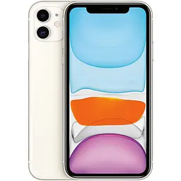 Смартфон Apple iPhone 11 64GB White Model A2221 (Grade C) Seller Refurbished - мініатюра 2