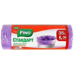 Пакети для смiття Fino 30шт 35л Стандарт