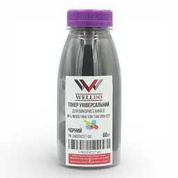 Тонер HP LJ M102, CF233A/CF230A/CF219A/CF217A 60г, original only Welldo (UWDTH227-60)