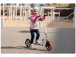 Самокат Lionelo Luca (white/orange) - мініатюра 3
