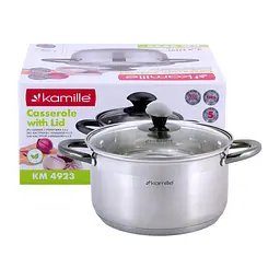 Каструля Kamille KM-4923 4.5 л