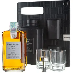 Віскі Nikka From The Barrel Japanese Blended Whisky 51.4% 0.5 л + 2 келиха + пурер - мініатюра 2
