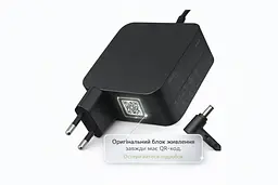 Блок живлення (зарядка) для ноутбука Asus 65W (19V 3,42А 4,0ммx1,35мм) ADP-65DW [NEW Gen] від Asus, 65W, 3.42A, 4,0ммx1,35мм - мініатюра 2