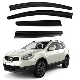 Дефлектори вікон вітровики Nissan Qashqai 2007-2014 скотч SunPlex (SP-S-76)