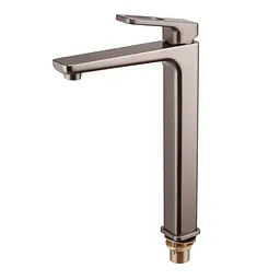 Змішувач для умивальника високий Koer KB-11031-07 KR5435 Графіт - мініатюра 5
