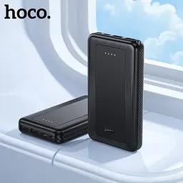 Зовнішній акумулятор Hoco J165 Balance 10000mAh 10W Black [161349] - мініатюра 8