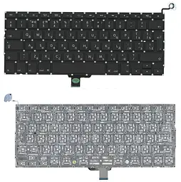 Клавіатура для ноутбука Apple MacBook (A1278) Black, UA (вертикальний ентер)
