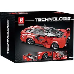 Конструктор Reobrix Technologie Ferrari FXX-K V2 (686) [160324] - мініатюра 4