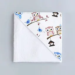 Наматрацник непромокаючий Cosas Beige Owl 70х120 см бежевий (WaterSheet_OwlBeige_120) - мініатюра 2