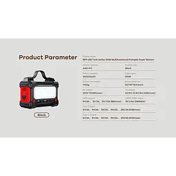 Портативна електростанція Remax Tank Series 150W Power Station RPP-325 36000mAh - мініатюра 5
