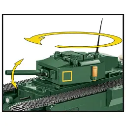 Конструктор Cobi Company of Heroes 3 Танк Mk III Черчілль, 654 деталей (COBI-3046) - мініатюра 5