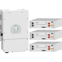 Система зберігання енергії Deye SUN-10K-SG02LP1-EU-AM3 10kW + 3 АКБ SE-G5.1 Pro-B 15.36 kWh (51.2V/100Ah/5120Wh) [159389]
