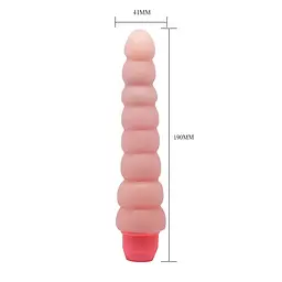 Вібратор Baile Flexi Vibe Sensual Spine 19 см тілесний - мініатюра 5