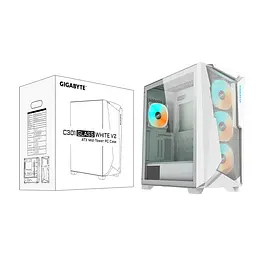 Корпус Gigabyte C301 Glass V2 White без БЖ (C301GW V2) - мініатюра 8