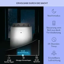 Мобільний кондиціонер Klarstein Grandbreeze Pro 14К (10035811) Б/в - мініатюра 7