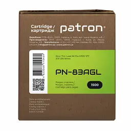Картридж Patron HP LJ CF283A GREEN Label (PN-83AGL) - мініатюра 3