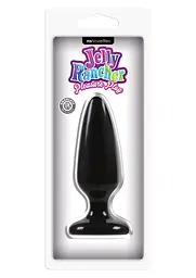 Анальна пробка Pleasure Plug Medium 12.7 см (чорний) - мініатюра 4