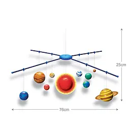Підвісна 3D-модель 4M Сонячна система своїми руками (00-05520) - мініатюра 4