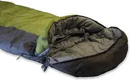 Спальний мішок High Peak TR 300/0°C Dark Grey/Green Left (23019) - мініатюра 4