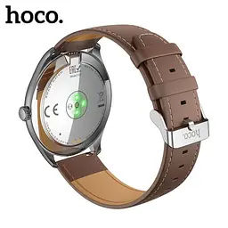 Смарт-годинники HOCO Y22 AMOLED Smart sports watch(call version) сріблястий - мініатюра 6