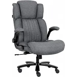 Офісне крісло GT Racer B-5938 Fabric Dark Gray XL [147914] - мініатюра 2